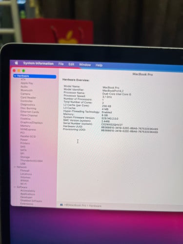 MacBook pro 2017