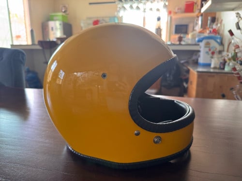 Vintage helmet