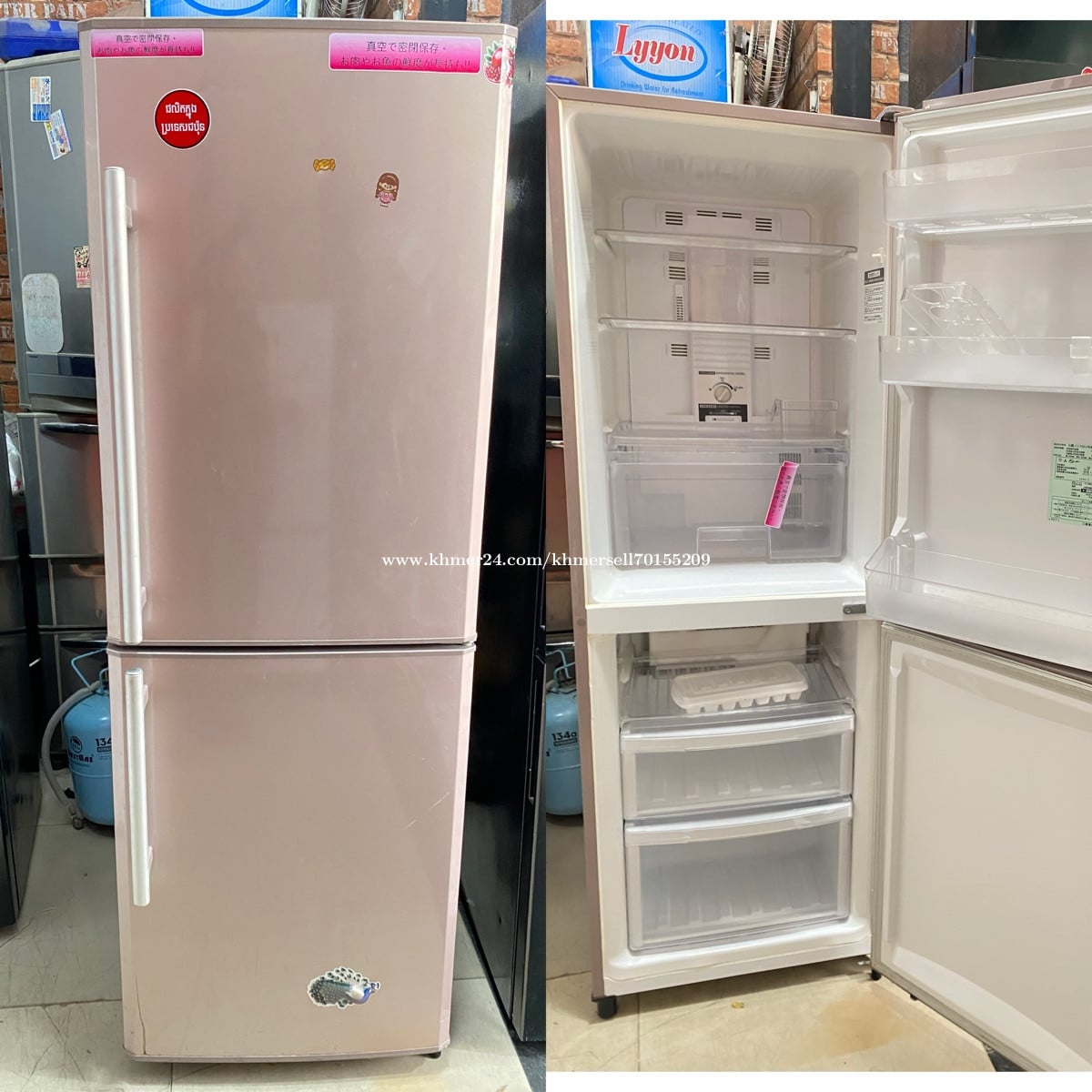 ទូទឹកកកជជុះស្អាតMitsubishi 1m60