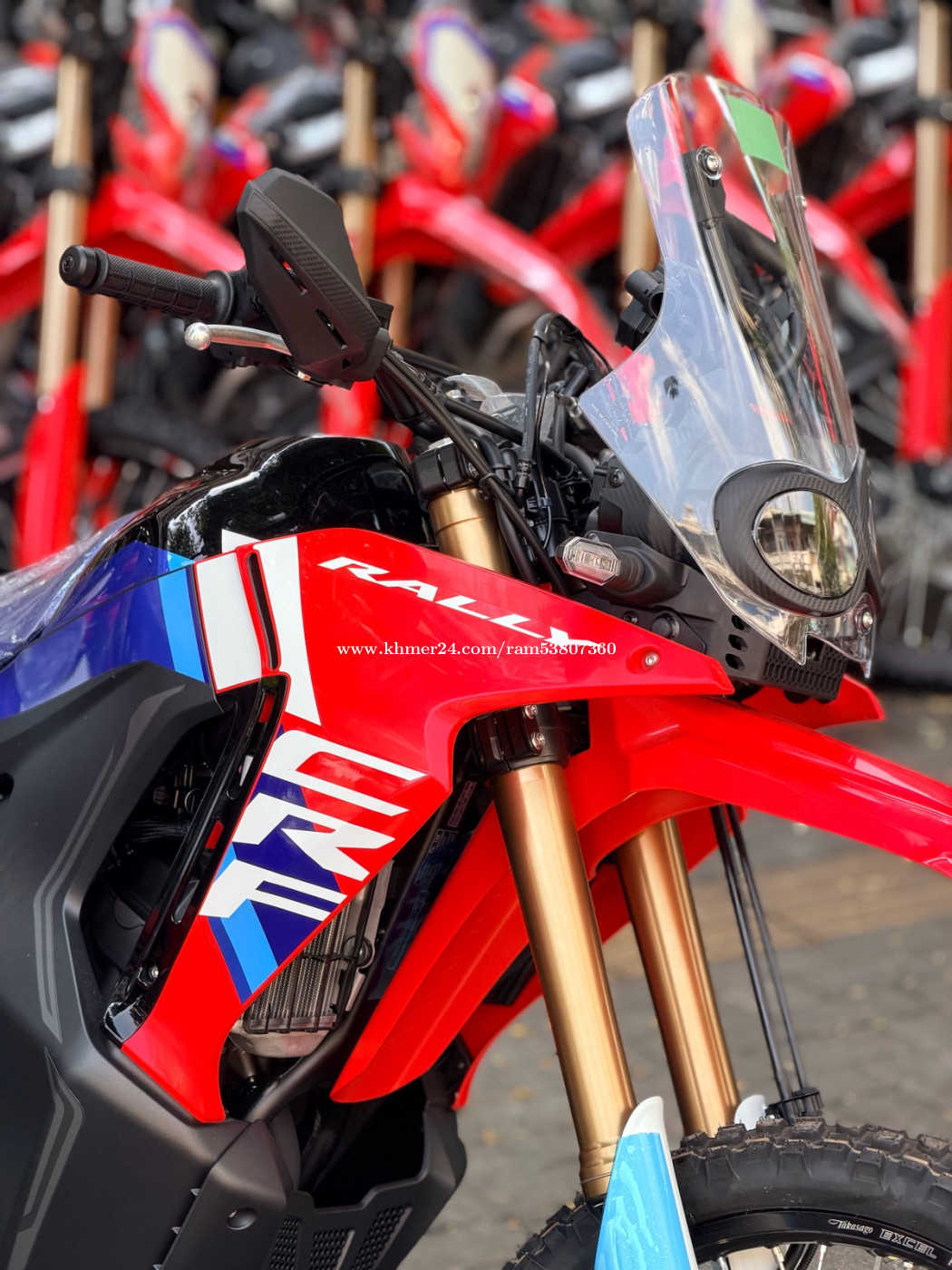 CRF Rally 2025 ថ្មីកេះ របស់ជប៉ុន🇯🇵 ️ពន្ធពេញឆ្នាំ price $8100.00 in ...