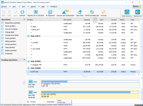 Easeus partion Master lifetime license