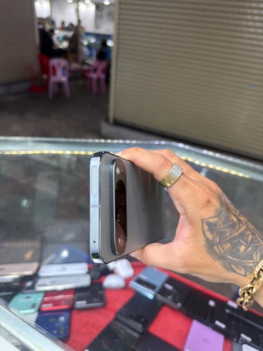 Google Pixel 9 Pro XL Grey USA , Ram16GB HD256GB Phone Condition 98% , ម៉ាស៊ីនសានុំណែន