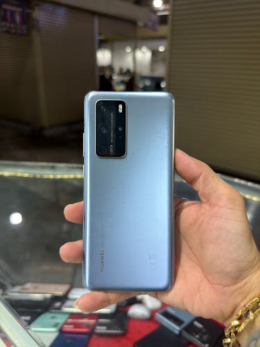 Huawei P40 Pro Global , Ram8GB HD256GB Phone Condition 97% , ដូរអេក្រង់OLED  , ម៉ាស៊ីនហ្ស៊ីន