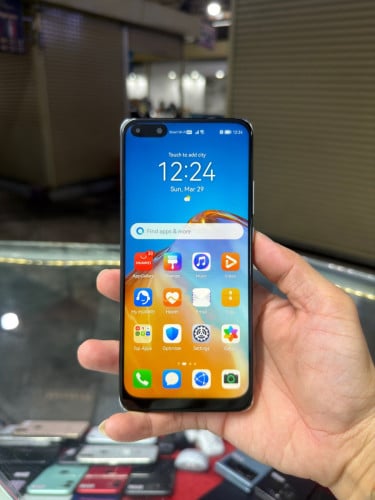 Huawei P40 Pro Global , Ram8GB HD256GB Phone Condition 97% , ដូរអេក្រង់OLED  , ម៉ាស៊ីនហ្ស៊ីន