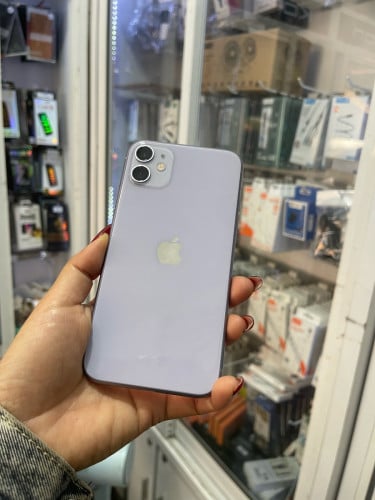iPhone 11/64GB សុីនសានុំ(ធានាលើម៉ាសុីន១ខែ)