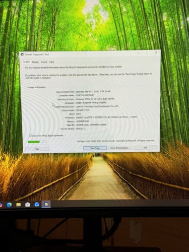 Second hand desktop CPU i7-10th