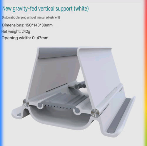 Vertical stand laptop for clean desk setup