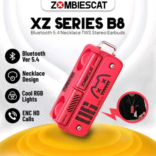 ZOMBIESCAT B8 Bluetooth 5.4 Earbuds