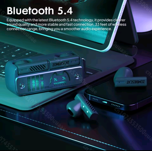 ZOMBIESCAT B8 Bluetooth 5.4 Earbuds