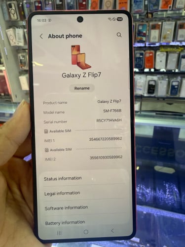 Samsung Zflip 7 ក្រុមហ៊ុន
