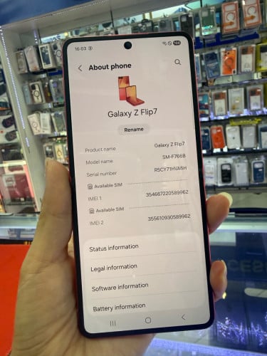 Samsung Zflip 7 ក្រុមហ៊ុន