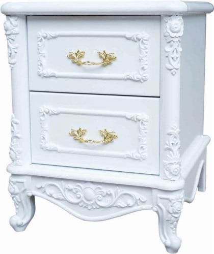 ឈុតគ្រែ Classic + តុរក្បាលគ្រែ Classic Bed Set + Bedside Table
