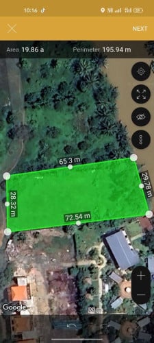 ដីជាប់ព្រែកលក់នៅកំពត Land on the Kampot riverside for sale