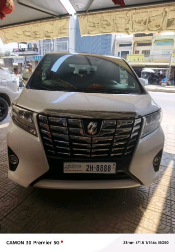 ឡានលក់Toyota Alphard V6 Specs Russia 2018 Executives Loungesចង្កូតឆ្វេង