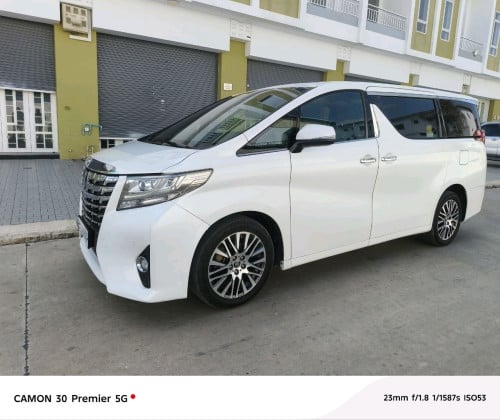 ឡានលក់Toyota Alphard V6 Specs Russia 2018 Executives Loungesចង្កូតឆ្វេង
