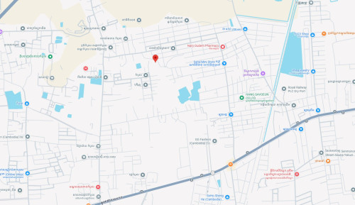 🗺️ ដី (កែង) សម្រាប់ជួល នៅជិតវិទ្យាល័យកំបូល ផ្លូវជាតិលេខ4
