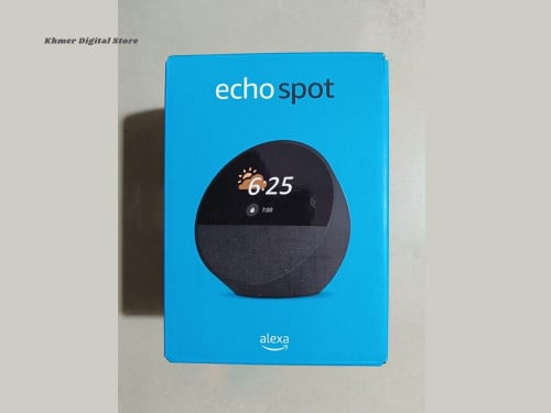 Amazon Echo Spot (newest model), Great for nightstands, Designed for Alexa+, Black