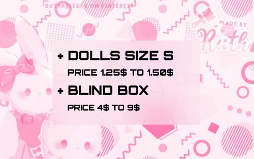 Blind Box & Dolls size S