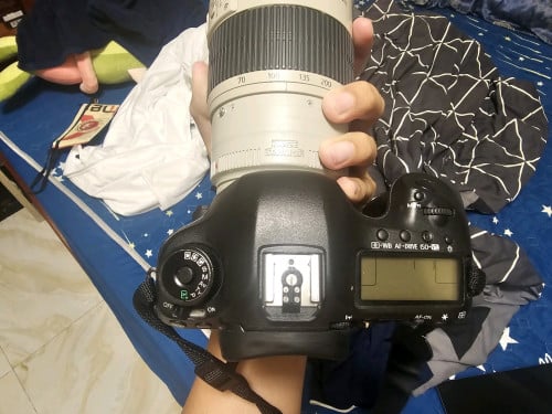 Canon 5D mark3 with 70-200 2.8 version 2