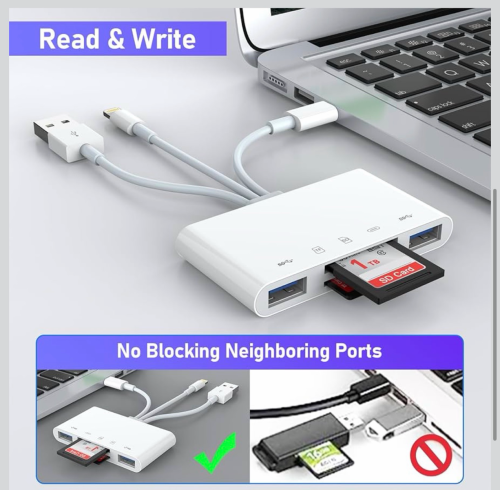 Card readers 3in1 to 5ports
