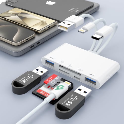 Card readers 3in1 to 5ports