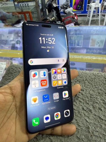 Honor Magic 7Pro 5G Ram12G Memory512G Global Sim2 មានឆ្នាំងសាក