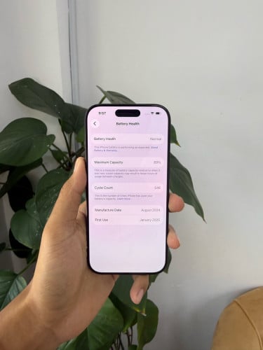 iPhone 16 pro 128G ZA មួយទឹកស្អាត 99%