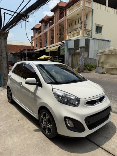 Kia morning 2012 full smart key ស ស្អាត អត់បុកប៉ះ បង់រំលស់ងាយៗ 25 ខេត្ត