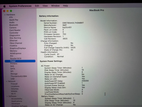 MacBook Pro 2017 15” i7 16G/2T