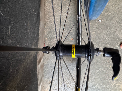 Mavic aluminium for road bike