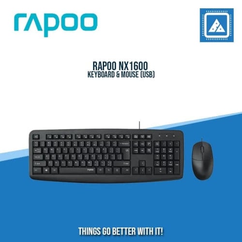 RAPOO NX1600 Mouse & Keyboard Set