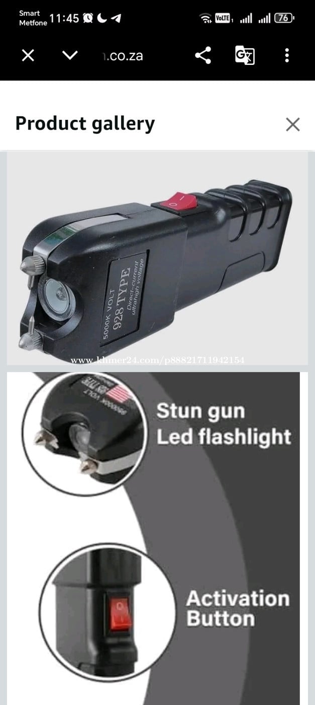Stun Gun Type 928, safe defense