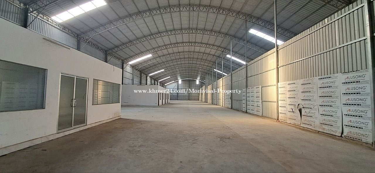 Warehouse for Rent – Phnom Penh Thmei, Sen Sok