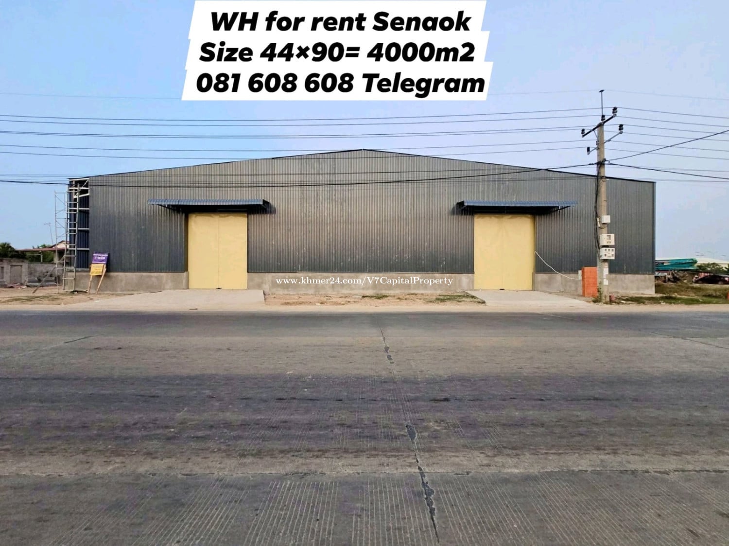 Warehouse for rent Sensok