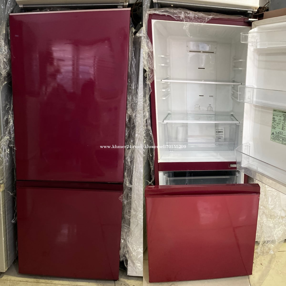 ទូទឹកកកជជុះស្អាត1m30 95%