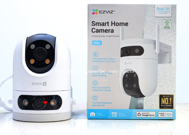 EZVIZ H9C 3K : 65$ ថែមមេម៉ូរី 64G យកច្រើនចុះថែមជូន