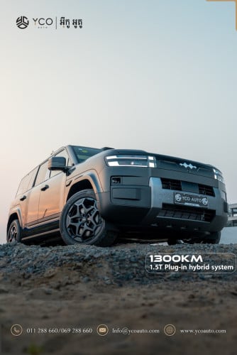 ថ្មីខ្លាញ់គោ LEOPARD TI7 1300km Top option Ultra