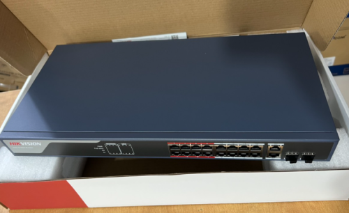 16 Port Fast Ethernet Smart POE Switch DS-3E1318P-EI/M