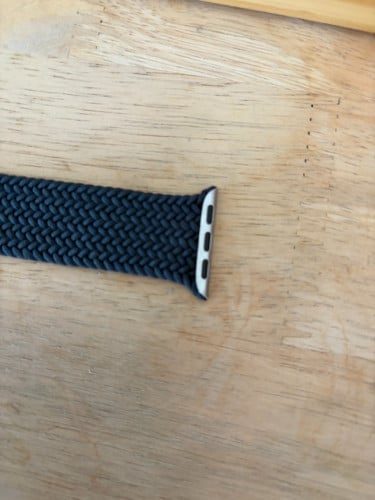 Braided Solo Loop Band for Apple Watch – Black