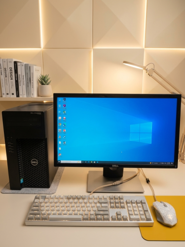 CPU Core i7-4790 4th Ram 16GB SSD 256GB HDD 1T VGA NIVIDIA GT 710 2GB LCD Dell 24 inch Wide Full HD