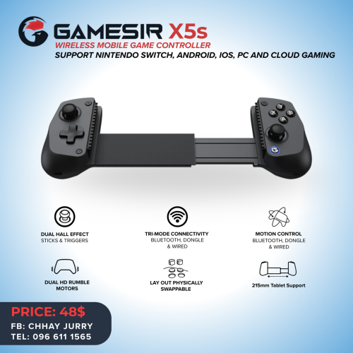 GameSir X5s Mobile Gaming Controller