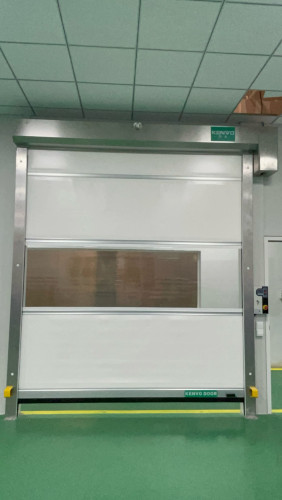 High speed roller shutter door