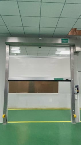 High speed roller shutter door