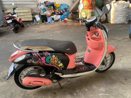 Honda scoopy.i 2015កាតគ្រីម៉ាសុិនតាន់