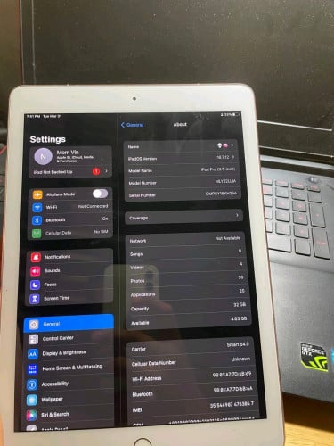 ipad pro 9.7' 2016 32G sim/wifi (sold out ✅)