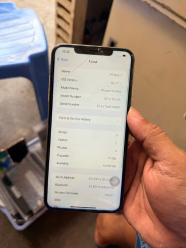 iPhone Xs max New lcd scan