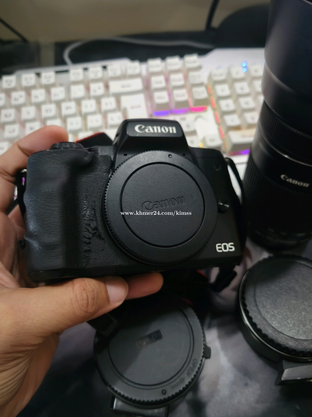 Canon eos m50 mark ii + 15-45mm - 98% price $435.00 in Chaom Chau 