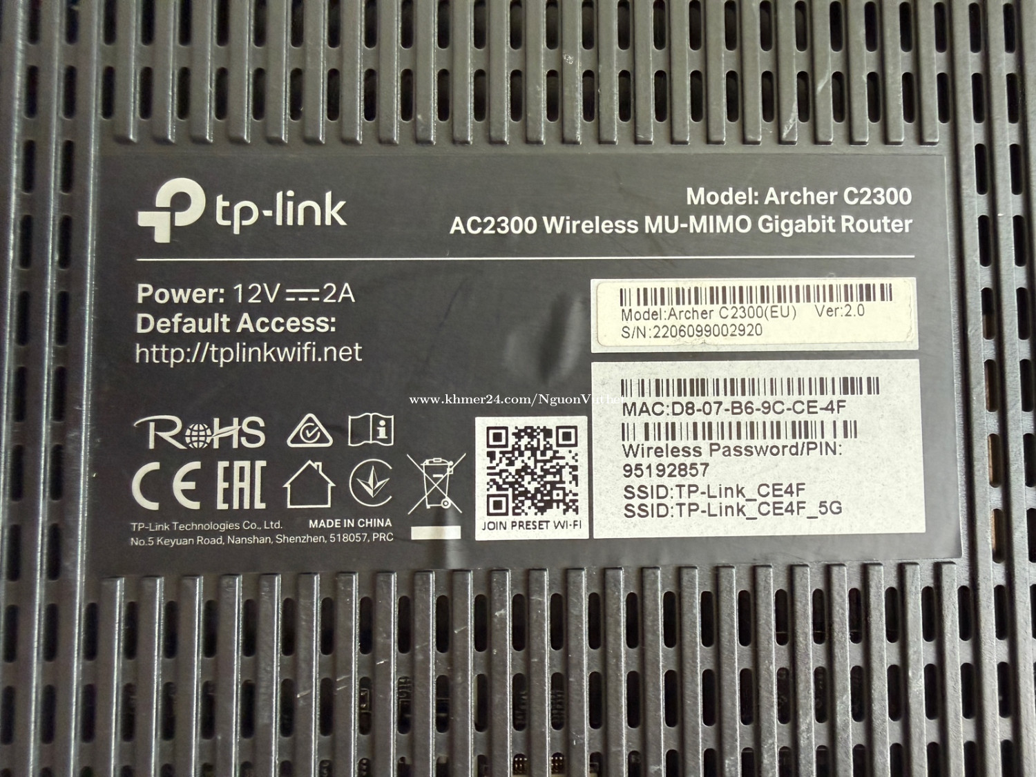 Router TP Link AX2300 price $35.00 in Samraong Kraom, Por Senchey ...