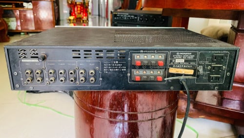 អាំភ្លី Amplifier Pioneer SA-7900 កំលាំង130w សំលេងល្អ ពិរោះ មួយទឹកជប៉ុន ប្រេីភ្លេីង 110V