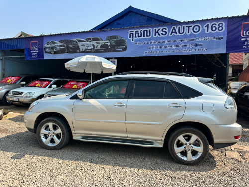 ខ្ញុំចង់លក់ឡានមួយគ្រឿងបងប្អូនម៉ាកLexusRX330ឆ្នាំផលិត2005FullOptionទឹកប្រាកប៉ុង2តំលៃ21900$ចុះខ្លះ